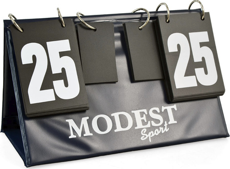 Tablica wyników liczydło stojąca rozkładana 0-25pkt Modest