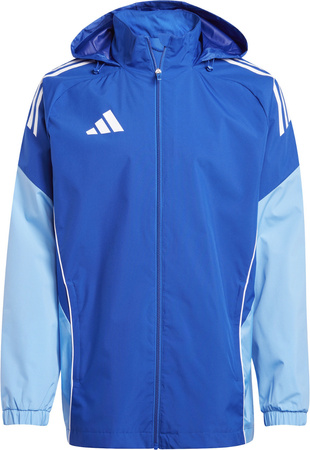 Kurtka męska adidas Tiro 25 Competition All-Weather niebieska JI8930