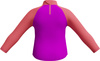 Dziecięca Koszulka Z Długim Rękawem Pt Ls Diphem Rash Top If  fiery red/white/french blue rozmiar 9-12m