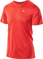 Męska koszulka treningowa z krótkim rękawem Martes Bisic czerwona rozmiar XXL