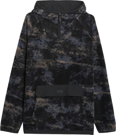 Bluza polarowa męska 4F M427 multikolor allover 4FWAW25TFLEM427 90A