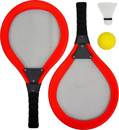 Zestaw do badmintona tenisa 2 x rakieta x lotka x piłka Enero 1061061