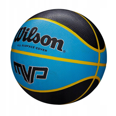 Piłka koszykowa Wilson MVP 7 niebiesko czarna WTB9019XB07