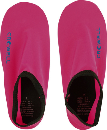 Skarpetki do pływania neoprenowe Crowell Aruba różowe