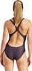 Kostium kąpielowy damski adidas 3 Bar Logo Swimsuit fioletowy IL7285