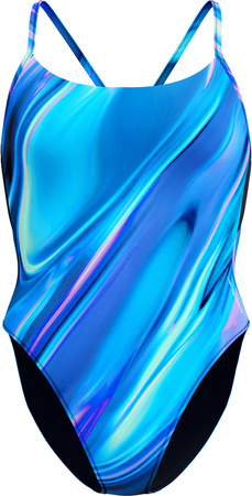 Damski strój kąpielowy kostium basenowy Speedo Print Racerback 1 Pc rozmiar S