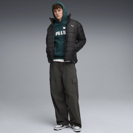 Bluza męska Puma ESS No.1 Logo Hoodie FL zielona 682571 75