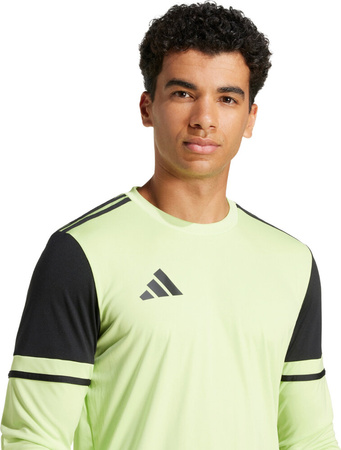 Bluza bramkarska męska adidas Squadra 25 Long Sleeve limonkowa JG1129