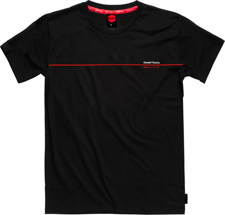 Koszulka męska Ozoshi Senro czarna OZ93328