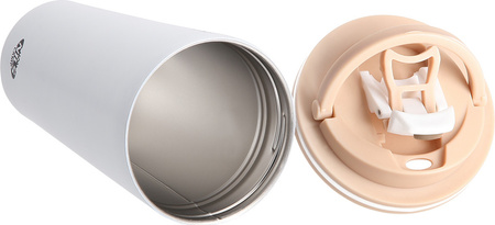 Kubek termiczny turystyczny Nils Camp NCB18 biały 500ml