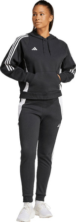 Bluza damska adidas Tiro 24 Hooded czarna IJ5607