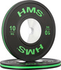 Talerz olimpijski stalowy ogumowany bumper BTBR10 HMS 10 kg