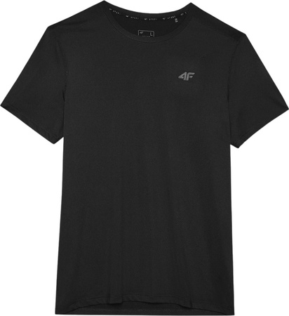 Koszulka męska 4F M598 głęboka czerń 4FWSS24TFTSM598 20S