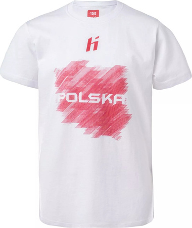 Dziecięca koszulka z krótkim rękawem t-shirt Huari Poland Fan Junior rozmiar 158