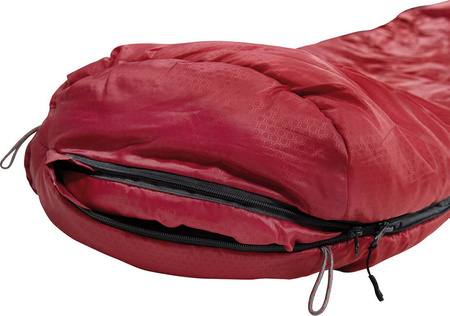 Śpiwór High Peak Redwood 3 220x80x50 cm bordowo-szary 23085