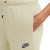 Spodnie damskie Nike NSW Essentials FLC MR PNT RG beżowe BV4095 113