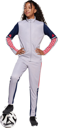 Spodnie dla dzieci adidas Squadra 25 Training szaro-granatowe JP3369