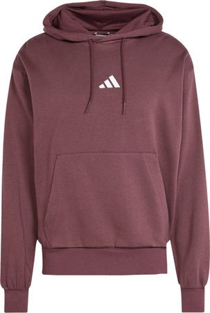Bluza męska adidas Essentials Feelcozy Fleece brązowa IN6070