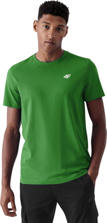 Koszulka męska 4F M1895 3pak granatowa, zielona, biała 4FWSS24TTSHM1895 90S