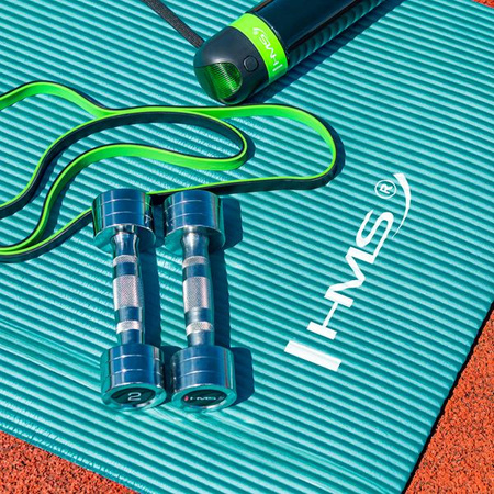 Guma taśma oporowa do ćwiczeń HMS Premium GU06 9x5x2250 mm żółto-czarna