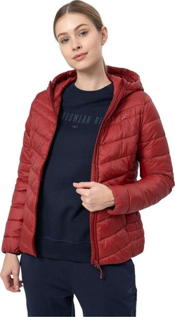Kurtka damska 4F czerwona H4Z22 KUDP003 61S