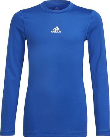 Koszulka dla dzieci adidas Youth Techfit Long Sleeve niebieska H23155