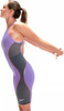 Damski strój pływacki Speedo LZR INTENT OPBK KSKN AF miami lilac/usa charcoal/rose gold rozmiar 28