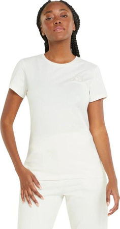 Koszulka damska Puma ESS Embroidery Tee kremowa 848331 99