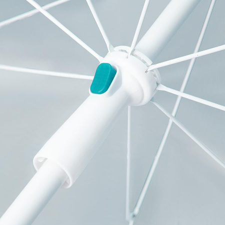 Parasol plażowy xl 220 cm Nils nc7822 turkusowy