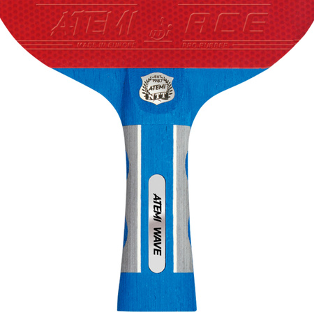 Zestaw do tenisa stołowego ping ponga Atemi Wave 1 x rakietka 2 x piłeczki ***