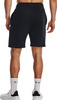 Spodenki męskie Under Aromur Rival Fleece czarne 1379779 001