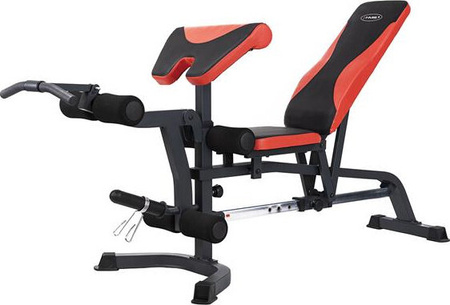 Ławka treningowa pod sztangę modlitewnik HMS wymiary 183 x 69 x 85 cm