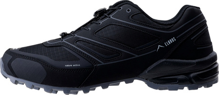 Męskie buty trekkingowe turystyczne softshell Elbrus Denov czarne rozmiar 46