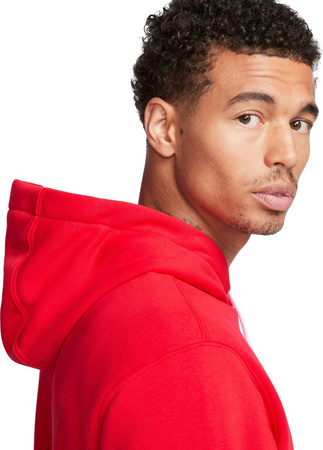 Bluza męska Nike Team Club 20 Hoodie czerwona CW6894 657