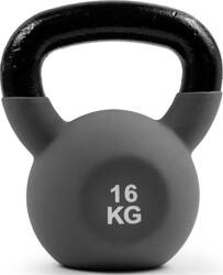 Kettlebell odważnik żeliwny ogumowany 16kg SMJ sport