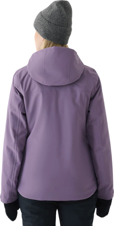 Kurtka narciarska damska 4F F572 fioletowa 4FWAW24TTJAF572 50S