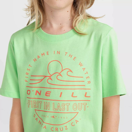 Dziecięca koszulka z krótkim rękawem O'neill JACK O'NEILL MUIR T-SHIRT neon green rozmiar 164