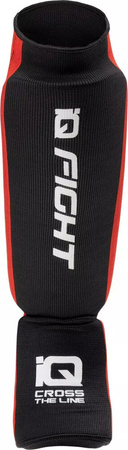 Ochraniacze na piszczele nagolenniki do taekwondo IQ Amparo rozmiar XL