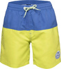 Spodenki szorty kąpielówki dziecięce Aquawave Drakon Jr granatowo-limonkowe rozmiar 158