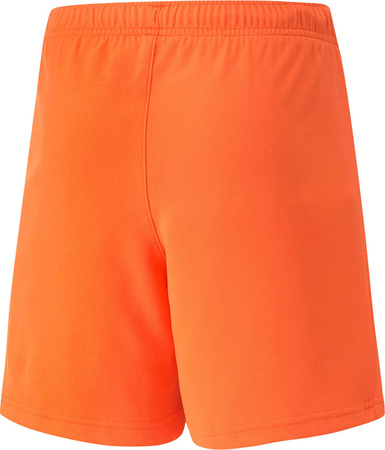 Spodenki dla dzieci Puma teamRISE Short Jr pomarańczowe 704943 08