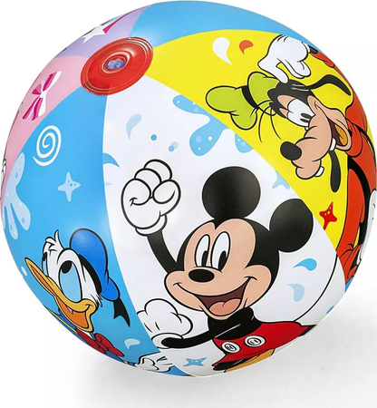Dmuchana piłka plażowa dla dzieci myszka Miki kaczor Donald Bestway Disney