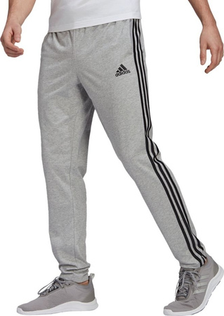 Spodnie męskie adidas Essentials Single szare GK8998