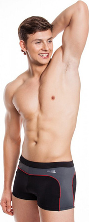 Spodenki kąpielowe męskie Aqua-Speed Grant czarno szare 13 410