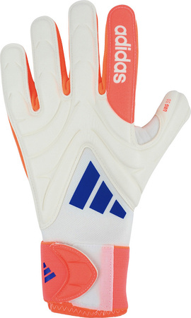 Rękawice bramkarskie adidas Copa League biało-pomarańczowe JN5343