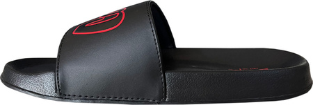 Klapki damskie Lee Cooper czarno-czerwone LCW-24-42-2483LA