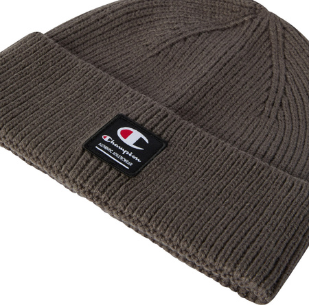 Czapka zimowa ciepła Champion Beanie Cap szara 806069 KK022