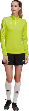 Bluza damska adidas Entrada 22 Top Training limonkowa HC5052