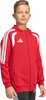 Bluza dla dzieci adidas Tiro 26 League Sweat Full Zip Hoodie czerwona KF9101