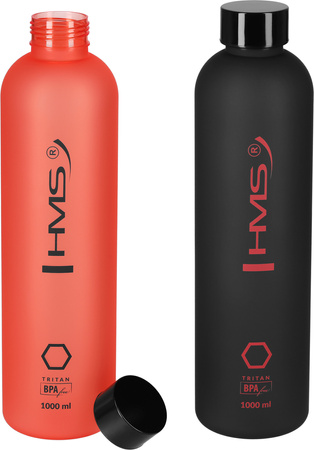 Butelka turystyczna treningowa na wodę tritanowa Nils camp NCD61 czarna 1000ml