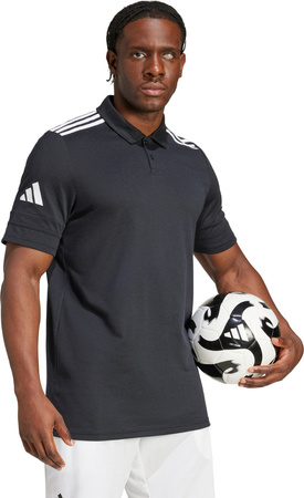 Koszulka męska adidas Squadra 25 Polo czarna JY3417